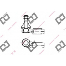 DE1374 DJ PARTS Наконечник поперечной рулевой тяги