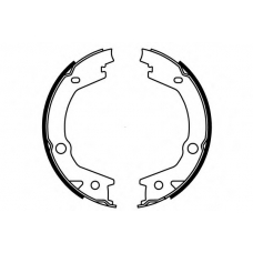 S749 SIMER Комплект тормозных колодок