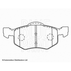 ADM54273 BLUE PRINT Комплект тормозных колодок, дисковый тормоз