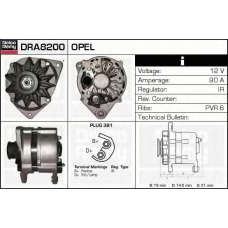 DRA8200 DELCO REMY Генератор