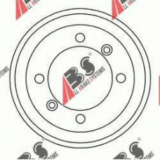 2390-S ABS Тормозной барабан