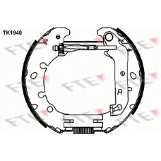 TK1940 FTE Комплект тормозных колодок