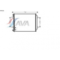 VW5226 AVA Конденсатор, кондиционер