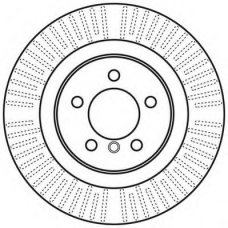 562711JC JURID Тормозной диск