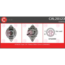 CAL20123 CASCO Генератор