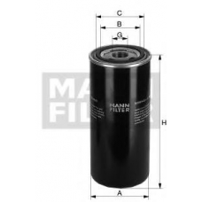 WD 13 145/4 MANN-FILTER Масляный фильтр