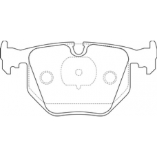 PN-0225 JNBK Колодки тормозные