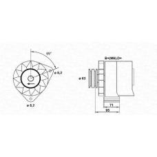943356689010 MAGNETI MARELLI Генератор