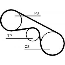 5PK890K1 CONTITECH Поликлиновой ременный комплект