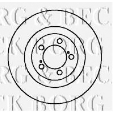 BBD4119 BORG & BECK Тормозной диск