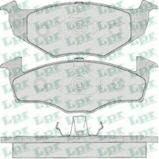 05P627 LPR Комплект тормозных колодок, дисковый тормоз