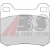 36498/1 OE ABS Комплект тормозных колодок, дисковый тормоз