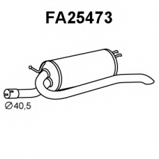 FA25473 VENEPORTE Глушитель выхлопных газов конечный