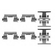 PFK293 TRW Комплектующие, колодки дискового тормоза