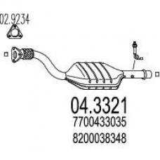04.3321 MTS Катализатор