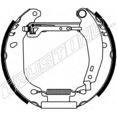 6145 TRUSTING Комплект тормозных колодок