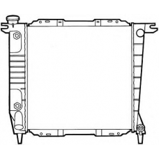 50312 NRF Радиатор, охлаждение двигателя