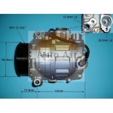 14-0306R AUTO AIR GLOUCESTER Компрессор, кондиционер