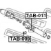 TAB-011 FEBEST Подвеска, рулевое управление