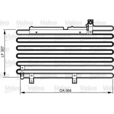 814295 VALEO Конденсатор, кондиционер