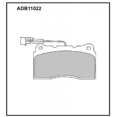 ADB11022 Allied Nippon Тормозные колодки