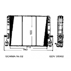 35002 KЬHLER-PAPE Wasserkьhler  nkw neu