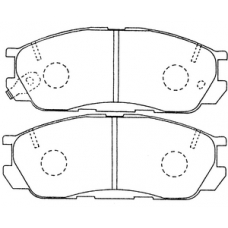 PN-5294 JNBK Колодки тормозные