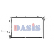 181170N AKS DASIS Радиатор, охлаждение двигател