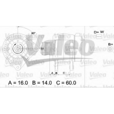 436483 VALEO Генератор