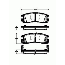 566.22 REMSA 566 22_=577 022b-sx !колодки д