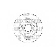 DF1528 TRW Тормозной диск
