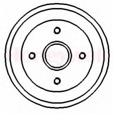 329128B BENDIX Тормозной барабан