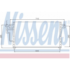 94356 NISSENS Конденсатор, кондиционер