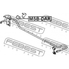 MSB-DAR FEBEST Опора, стабилизатор