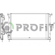 PR 6037N5 PROFIT Радиатор, охлаждение двигателя