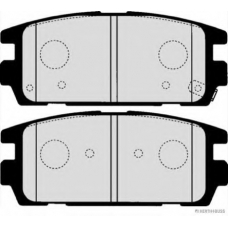 J3610511 HERTH+BUSS JAKOPARTS Комплект тормозных колодок, дисковый тормоз