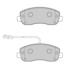 FD7508V NECTO Комплект тормозных колодок, дисковый тормоз