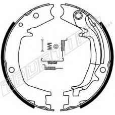 046.215K TRUSTING Комплект тормозных колодок, стояночная тормозная с