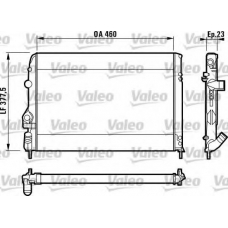 732559 VALEO Радиатор, охлаждение двигателя