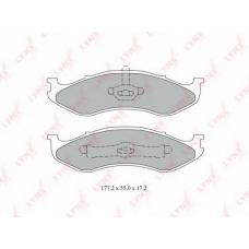 BD-4200 LYNX Колодки тормозные передние