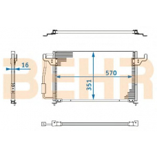 7401467 BEHR Condenser