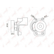 PT3047 LYNX Натяжитель с роликом / приводной