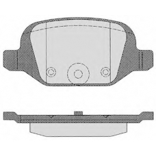 609.1 RAICAM Комплект тормозных колодок, дисковый тормоз