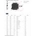 asbma1018 Tenacity Втулка стабилизатора задняя mazda 3 2004-