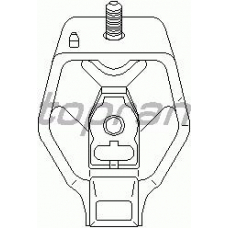 108 080 TOPRAN Подвеска, ступенчатая коробка передач
