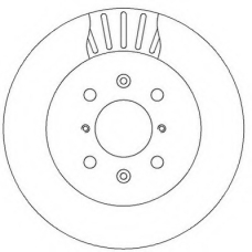 562308JC JURID Тормозной диск