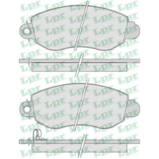 05P775 LPR Комплект тормозных колодок, дисковый тормоз