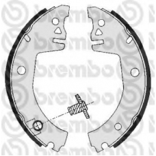 S 85 512 BREMBO Комплект тормозных колодок