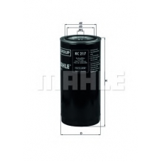 KC 217 MAHLE Топливный фильтр