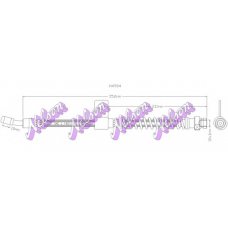 H4904 Brovex-Nelson Тормозной шланг